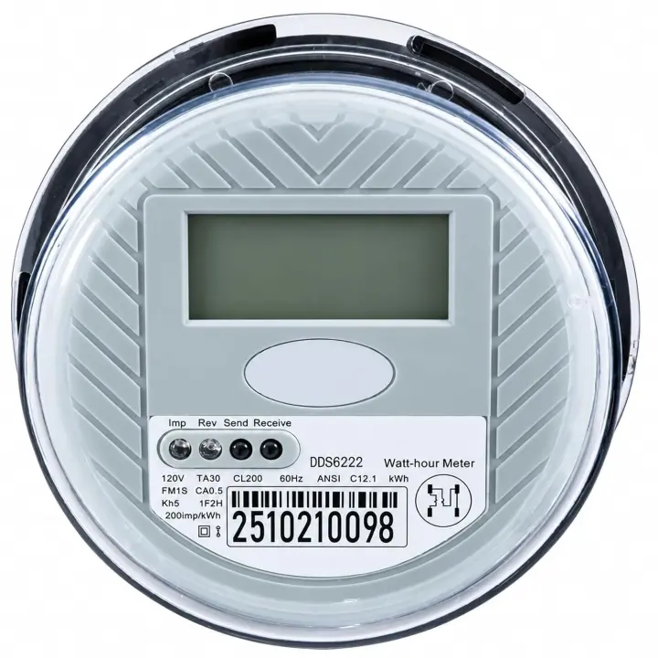 120V Digital kWh Meter — 4-Jaw Electric Energy Monitor