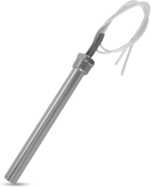 1500W 120V Stainless Steel Immersion Cartridge Heater — 3/4-inch Thread