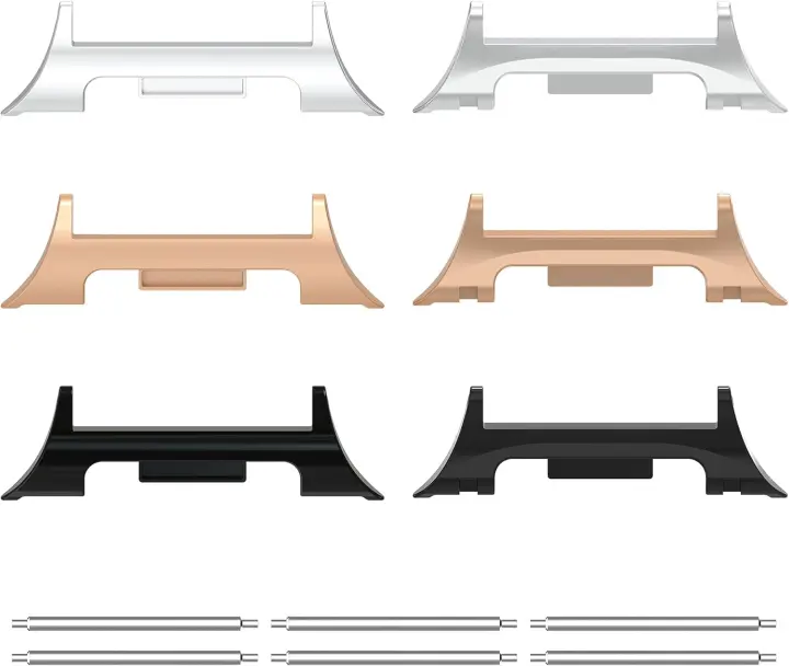 20mm Watch Band Connectors for Samsung Galaxy Watch 9/8 (40/44/46mm) - Stainless