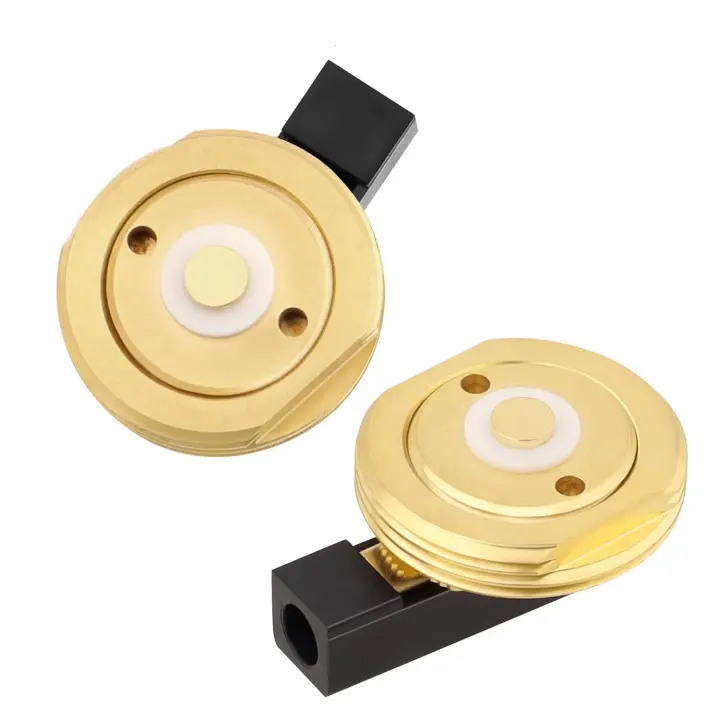 3/4" NMO Antenna Mounts — Solid Brass Hole Mounts, 2-Pack