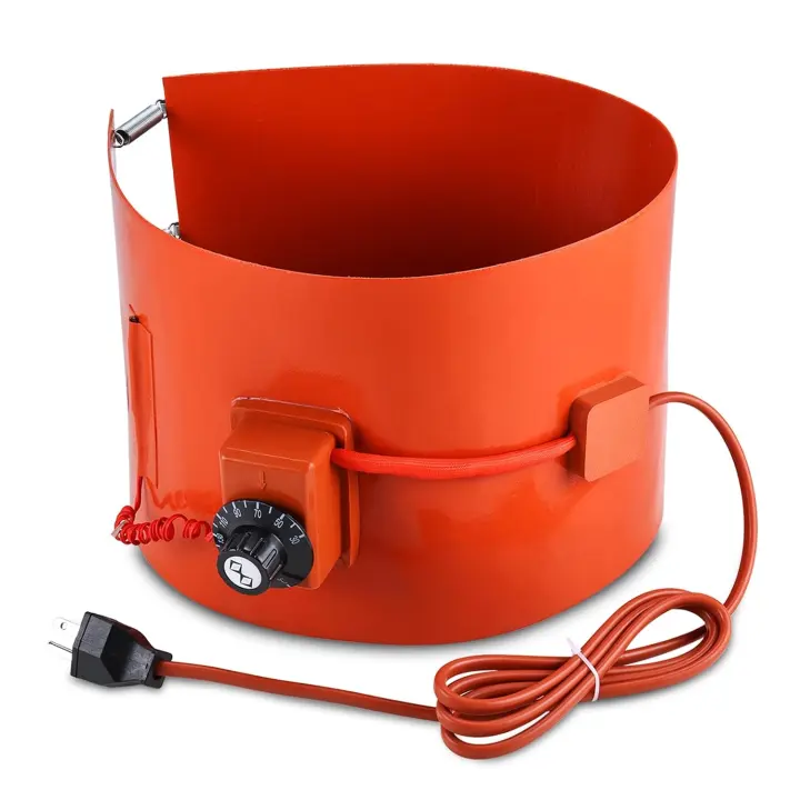 5-Gallon Drum/Bucket Silicone Band Heater — 120V 800W