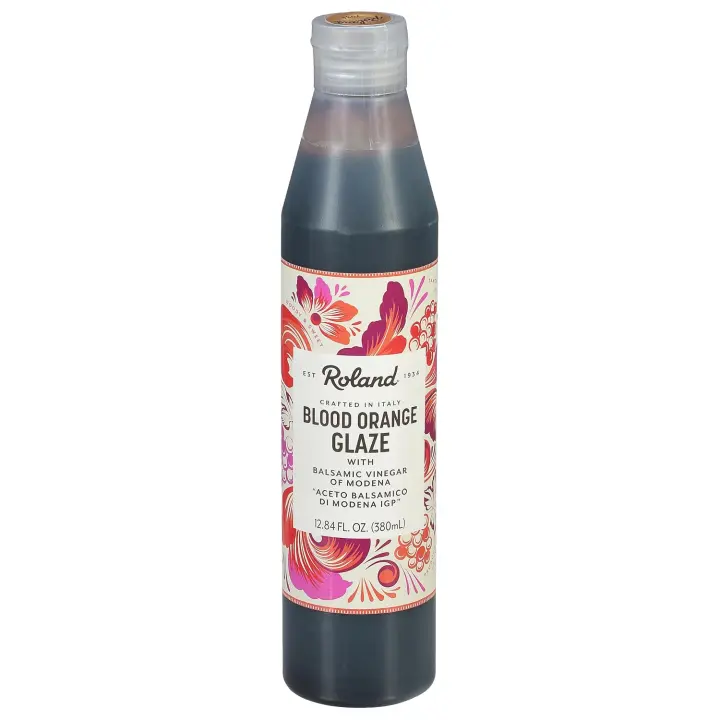 Blood Orange Balsamic Vinegar Glaze — 12.9 oz Bottle