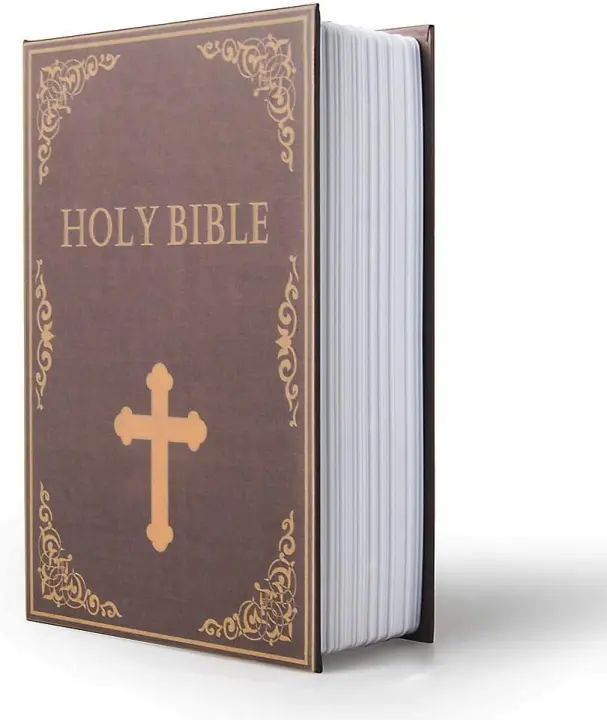 Book-Style Diversion Safe (9.5"×6"×2.2") — Hidden Book Safe