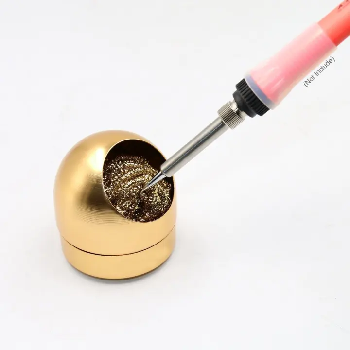 Brass Soldering Iron Tip Cleaner — 6-Pack Wire Balls