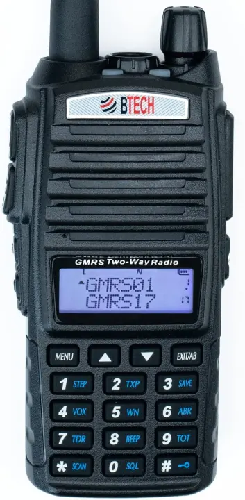 BTECH GMRS-V2 5W GMRS Handheld Radio — 200 Programmable Channels