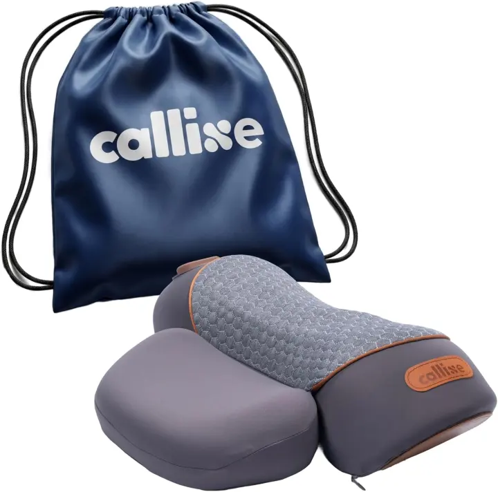 CALLIXE TheraPillow 3-in-1 Neck Massager Pillow with Heat & Traction