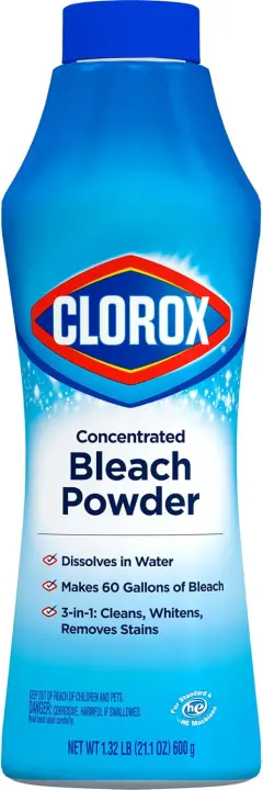 Clorox Concentrated Bleach Powder — 21.1 oz Bottle