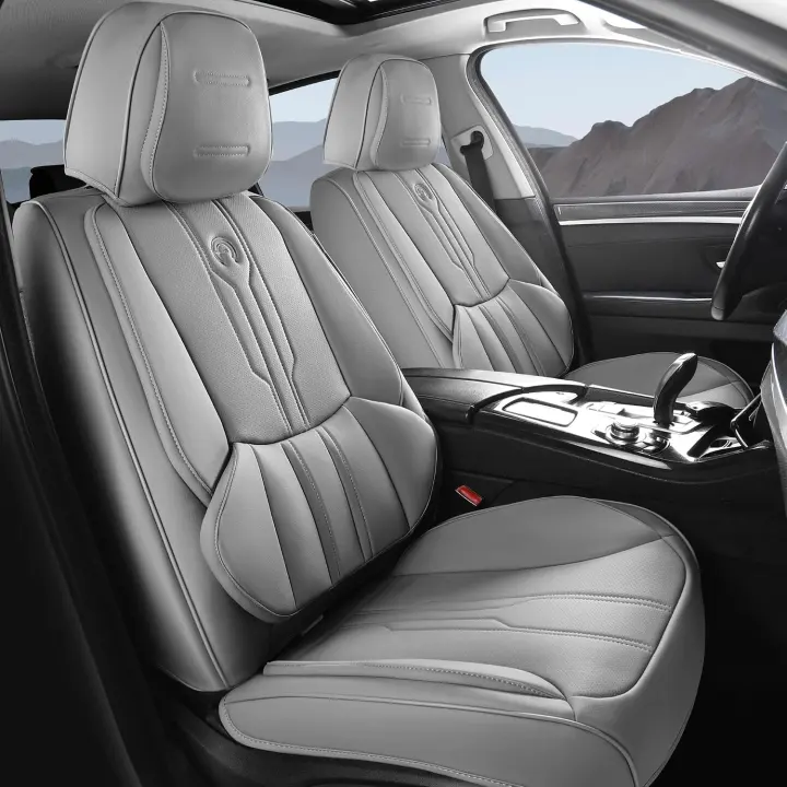 Custom-Fit Faux Leather Car Seat Covers for Ford F-150/F-Series (2009–2026)