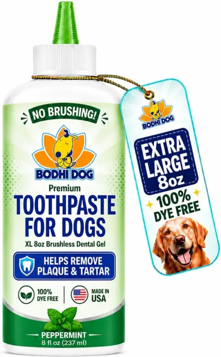Dog Dental Gel Toothpaste — Plaque Remover & Breath Freshener