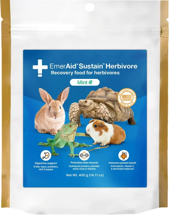 EMERAID Sustain Herbivore Recovery Food — 400 g Mint