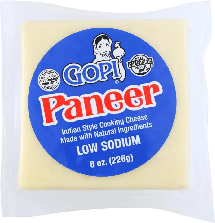 Gopi Paneer — 8 oz Indian Cheese Block