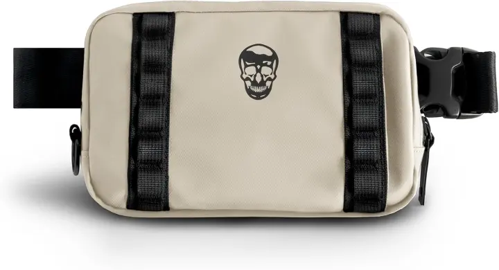 Gymreapers Gravestone Travel Crossbody Bag — Compact Sling Pack