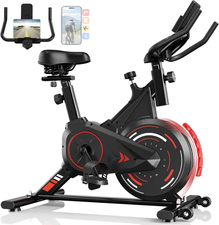 Home Exercise Bike — Quiet Belt-Drive Stationary Bike