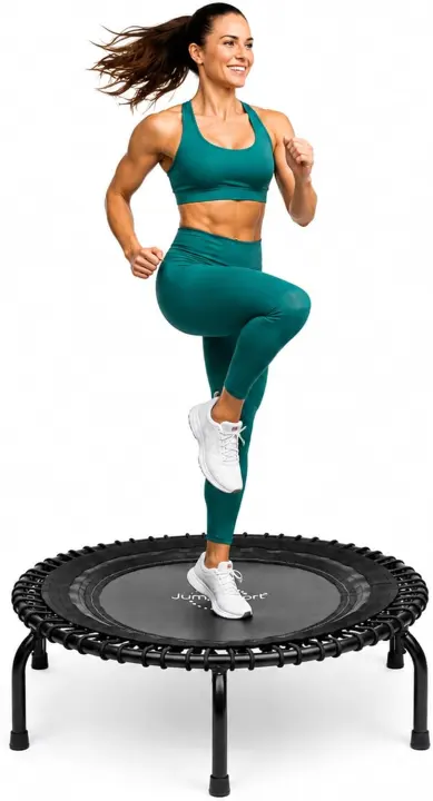 JumpSport 39" Premium Fitness Trampoline Rebounder — 30 Adjustable Bungees
