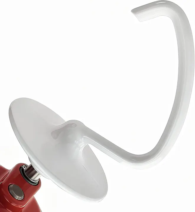 K45DH Coated Dough Hook for 4.5–5 qt Tilt-Head KitchenAid Stand Mixers