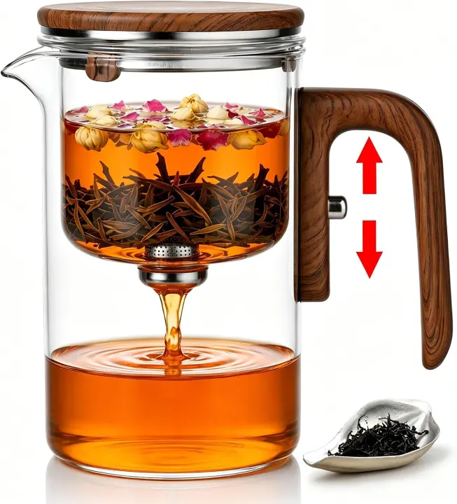 Magic Glass Teapot with Removable Infuser — 24 oz