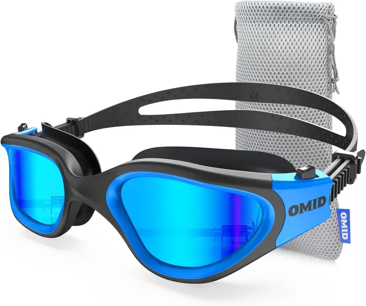 OMID Polarized Adult Swim Goggles — Anti‑Fog, UV Protective Lenses