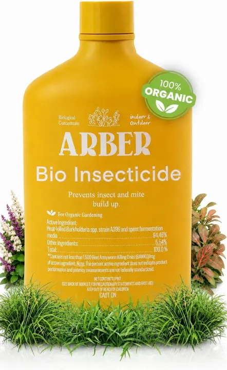 Organic Insecticide Concentrate (16 oz) for Indoor & Outdoor Plants