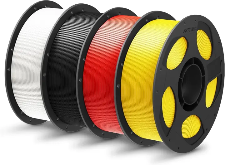 PLA+ 1.75mm 4×1kg Filament Bundle — High-Toughness 3D Printer Filament