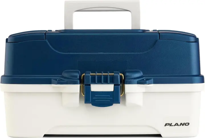 Plano Three-Tray Tackle Box — Top-Access Fishing Gear Organizer