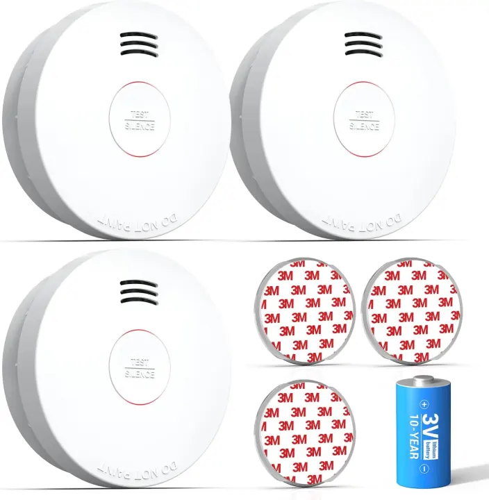 Siterwell 10-Year Photoelectric Smoke Detector