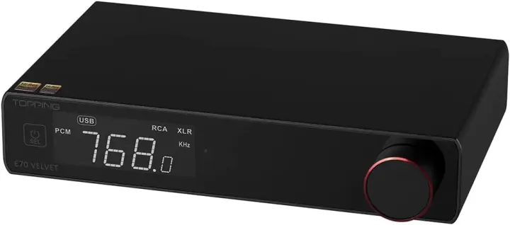 TOPPING E70 VELVET DAC — High-Res Desktop Decoder and Preamp