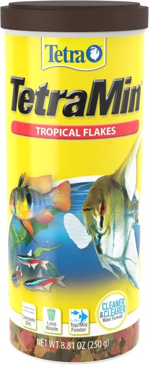 Tropical Flake Fish Food, 8.81 oz — Daily Nutrition for Tropical Fish