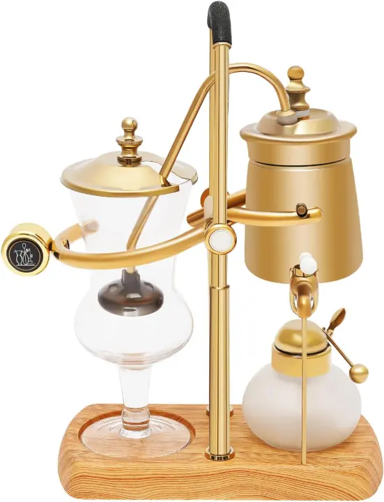 Vintage Vacuum Siphon Coffee Brewer — Belgian-Style Balance System