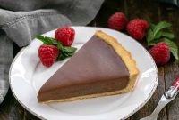 Silky Smooth Milk Chocolate Tart