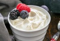 French Vanilla Bean Whipped Cream