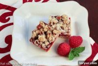 Raspberry Streusel Bars Guest Recipe