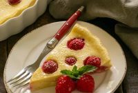 Dreamy Raspberry Clafoutis