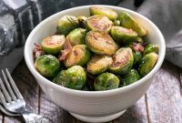 Crispy Bacon and Caramelized Brussels Sprouts
