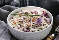 Homemade KFC Style Creamy Buttermilk Coleslaw