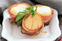 Maple Glazed Bacon Wrapped Scallops