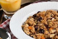 Maple Coconut Granola Clusters