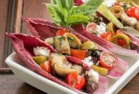 Vibrant Mediterranean Endive Bites