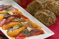 Sweet & Smoky Roasted Peppers