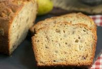 Pear and Sour Cream Loaf