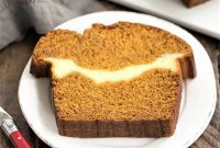 Pumpkin Cheesecake Swirl Bread
