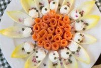 Smoked Salmon Rosettes with Crisp Endive and Crème Fraîche