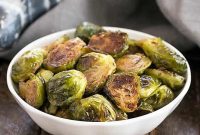 Sweet & Tangy Roasted Brussels Sprouts