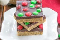 Candy Crowned Toffee Squares