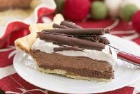 Decadent Black Bottom Chocolate Mousse Pie