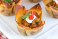 Simple Zesty Mexican Tartlets