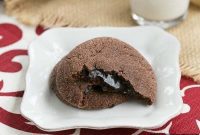 Volcanic Chocolate Cookies