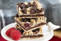 Decadent Chocolate Raspberry Crumb Delight