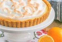 Sunshine Meyer Lemon Meringue Tart