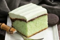 Emerald Mint Velvet Cake