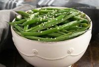 Garlic Ginger Asian Green Beans